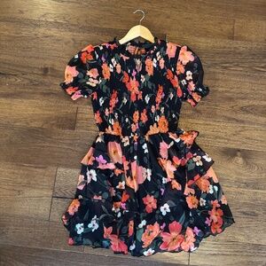 Floral mini dress